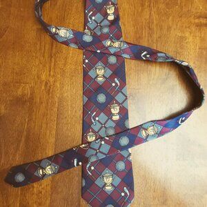 Hathaway Golf ~ Silk Necktie ~ Excellent Condition